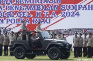 Lantik 269 Siswa Diktuba Polri Gelombang Kedua 2024, Ini Pesan Kapolda