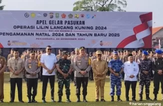 Amankan Nataru, 2.812 Personel Gabungan Disiagakan di Riau