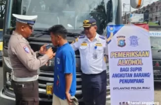 Tes Alkohol dan Tilang, Polda Riau Wujudkan Keselamatan Berkendara Pasca Pilkada