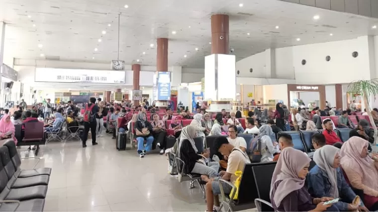 Libur Panjang Isra Mi'raj dan Imlek 2025, Bandara SSK II Pekanbaru Catat Lonjakan Penumpang Signifikan