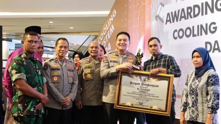 Polda Riau Umumkan Pemenang Lomba Jurnalistik Cooling System Pilkada Damai 2024