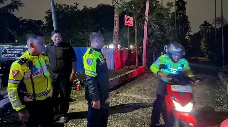 Polresta Pekanbaru Razia Titik Rawan Balap Liar, Sita 36 unit Kendaraan Bermotor