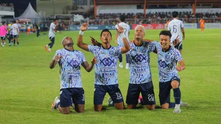 PSPS Pekanbaru Puncaki Klasemen Grup X Babak 8 Besar Liga 2 Usai Taklukan Persiraja