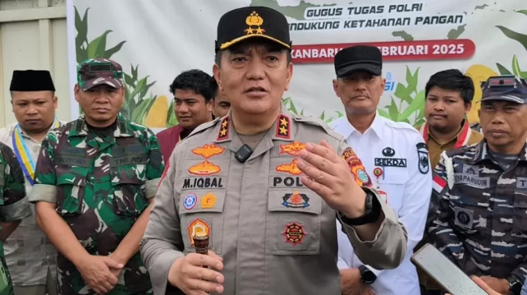 Panen Jagung Pertama, Begini Kata Kapolda Riau