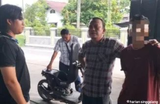 Pelaku Curanmor di Depan ATM ION Swalayan Pekanbaru Ditangkap, Dua Rekan DPO