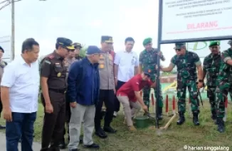 Satgas PKH Sita 5.764 Hektare Lahan Milik PT Johan Sentosa di Kampar