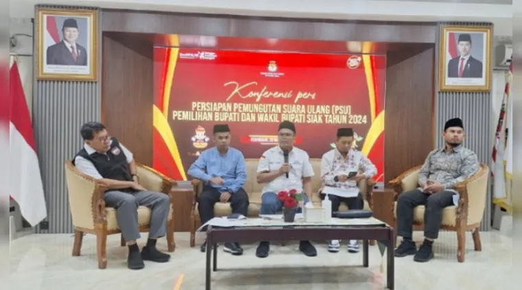 PSU Pilbup Siak Siap Digelar, KPU Riau Pastikan Semua Persiapan Matang