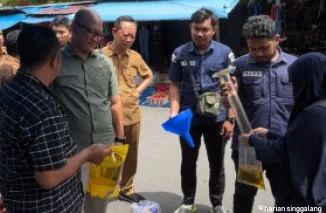 Satgas Pangan Polda Riau Sidak Minyakita di Pasar dan Pergudangan Pekanbaru