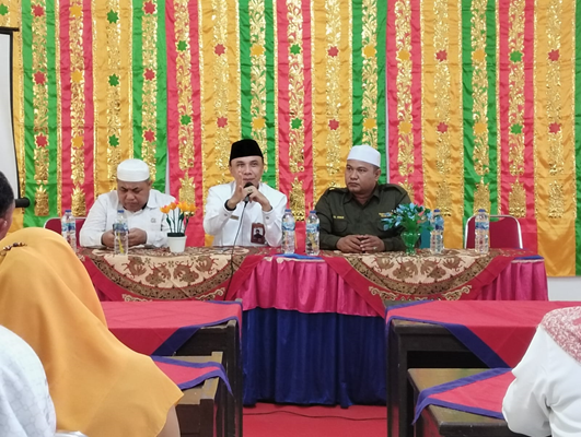 Foto Kabid Pemad Kemenag Sumbar Berikan Pembinaan Kepada Guru MTSN 3 Solok Selatan