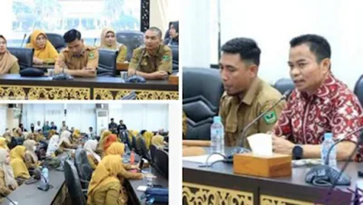 Foto Anggota Komisi V DPRD Sumbar H. Hidayat Menerima Audiensi Forum Guru Prioritas Pertama Negeri dan Swasta