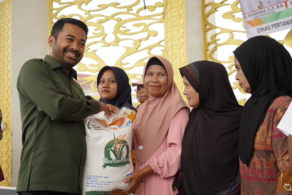 Foto Bantuan Beras Tahap Pertama Tahun 2024 Dari Badan Pangan Nasional Masuk Lagi ke Kab. Solok Selatan