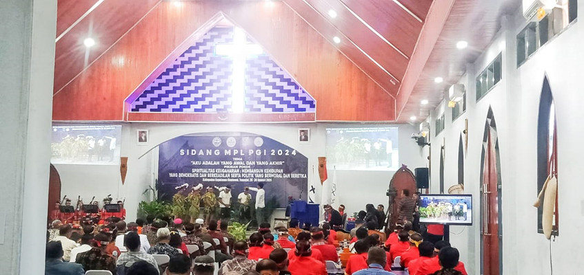 Foto PJ. Bupati Mentawai Bangga Mentawai Jadi Tuan Rumah Sidang MPL-PGI