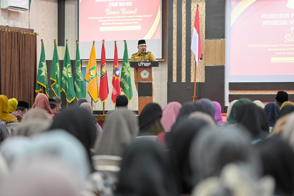 Foto Sekda Hansastri Berharap Asosiasi Dosen di Sumbar Terus Bekerja Sama untuk Memenuhi Tri Dharma Perguruan Tinggi