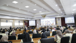 Universitas Negeri Padang Lepas 399 Mahasiswa dalam Event Megah Pertukaran Mahasiswa Merdeka Batch IV. (Foto: Humas Universitas Negeri Padang)