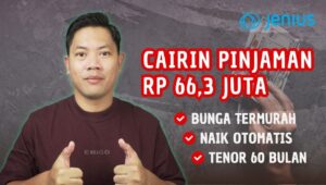 Pinjam uang di bank online Rp66 juta. (Foto: Youtube Andre Tuwan)