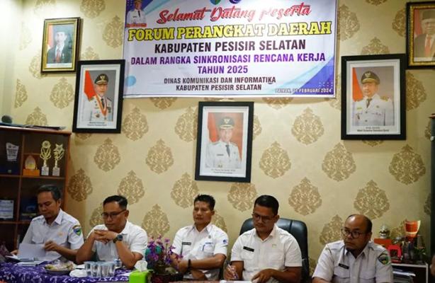 Foto Diskominfo Pessel Selenggarakan FPD Dalam Rangka Membahas Singkronisasi Rancangan Kerja