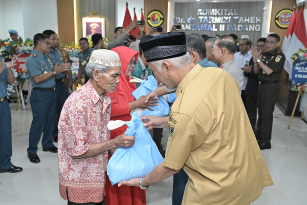 Foto Presiden Jokowi Resmikan Rumkital Dr. dr. Tarmizi Taher dan 24 RS TNI Lainnya, Gubernur Mahyeldi Turut Hadir dalam Acara Virtual