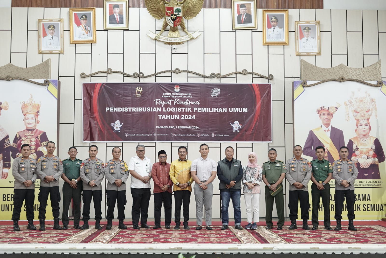 Foto Logistik Pemilu Didistribusikan Senin Depan di Solok Selatan