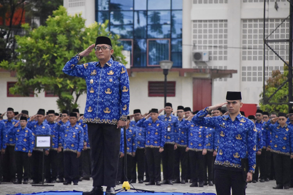 Foto Wali Kota Mengatakan Partisipasi Masyarakat dalam Pemilu 2024 Meningkat Dengan  666.178 Ribu Pemilih Tercatat