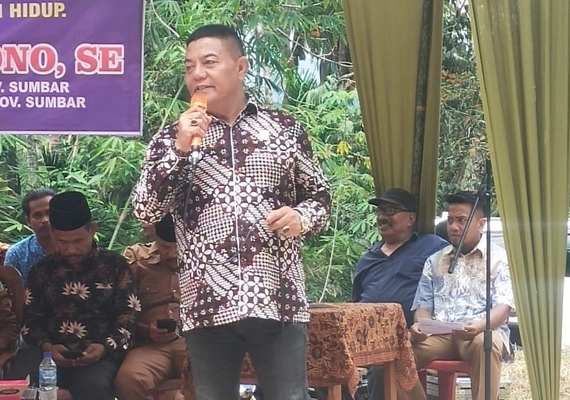 Foto Suharjono, Sekretaris Komisi IV DPRD Sumbar, Terus Sosialisasikan Perda Perlindungan Lingkungan Hidup