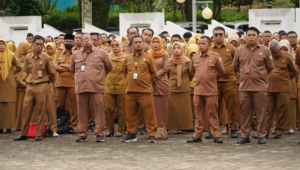 Foto Bupati Khairunas Mengajak Masyarakat Berpartisipasi Pada Pileg 14 Februari Mendatang