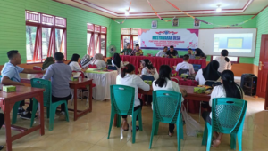 Foto Babinsa Koramil 03/Sipora Hadiri Rapat LPDP Desa Sido Makmur