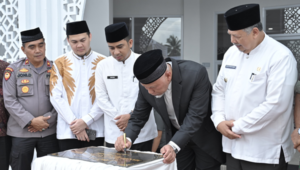 Foto Masjid Besar Syura Pandan Kota Solok Diresmikan Oleh Gubernur Mahyeldi