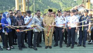 Foto Gubernur Mahyeldi Resmikan KMP Wira Sameiri, Perjalanan Padang ke Mentawai Bisa Diakses Setiap Hari