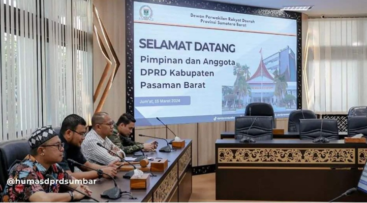 Foto DPRD Kabupaten Pasbar dan DPRD Provinsi Sumbar Sepakat Meningkatkan Kolaborasi untuk Pembangunan Berkelanjutan