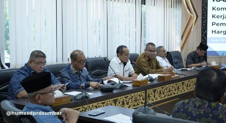 Foto DPRD Sumatera Barat Dorong Langkah Konkret Hadapi Kenaikan Harga Kebutuhan Pokok