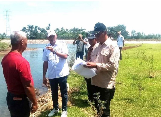 Kerap menjadi langganan banjir, BPBD Pessel bangun bronjong Nagari Kampung Tengah Rahul Tapan