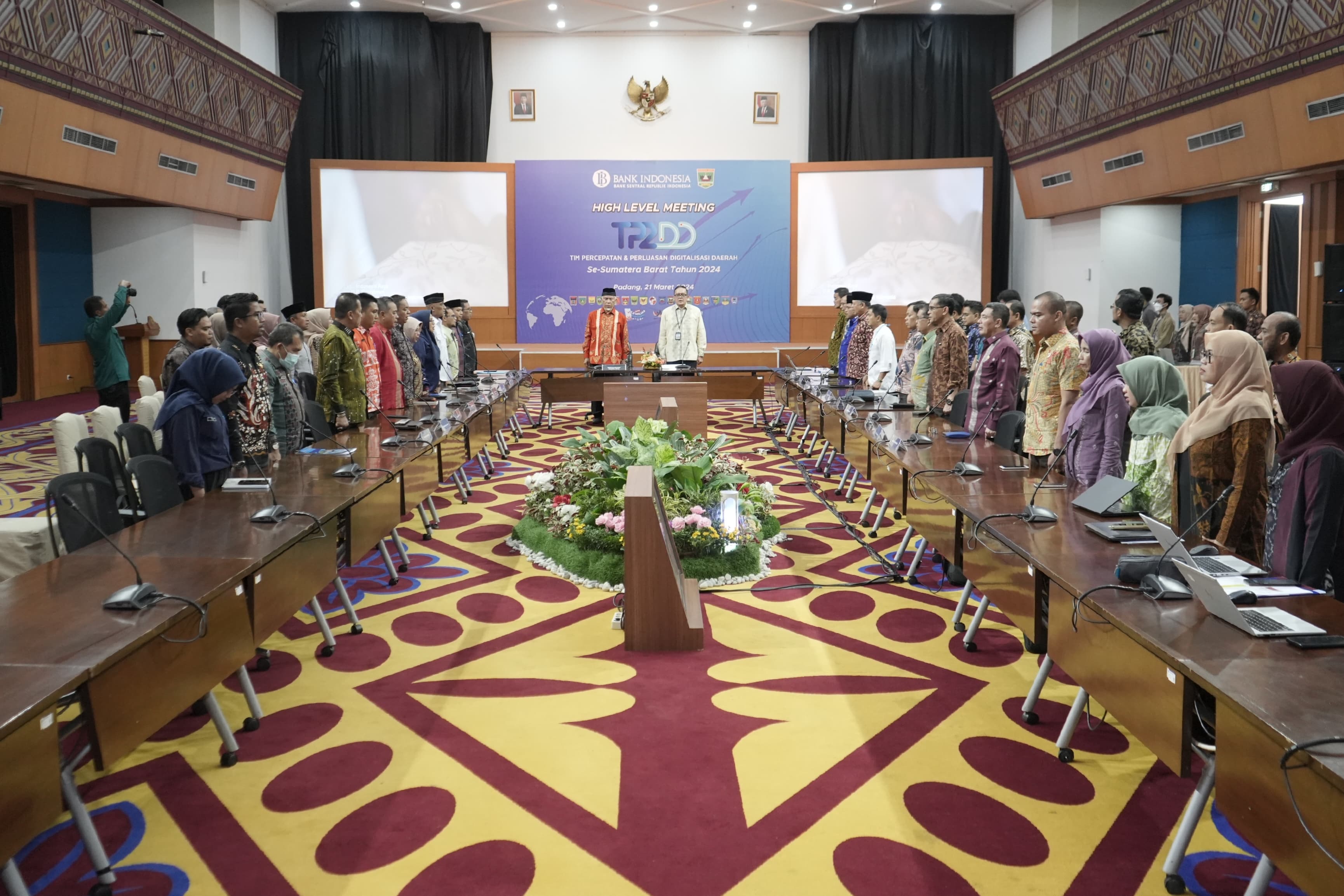 Foto HLM TP2DD se-Sumbar, Gubernur Mahyeldi Tegaskan Realisasi Nontunai akan Meningkatkan Kegiatan Ekonomi Daerah