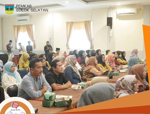 Foto Disperindagkop dan UKM Solsel Gelar Acara Pengelolaan Usaha