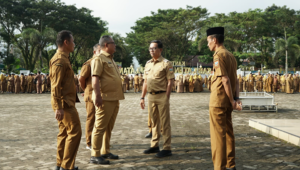 Apel Senen Pagi, Bupati Minta Selalu Evaluasi Kegiatan OPD