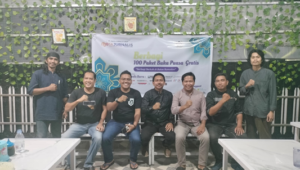 Foto Jalin Silaturahmi, PT. Mata Jurnalis Group Undang Jurnalis Barru