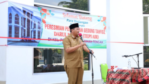 Foto Resmikan Gedung Tahfidz, Sekda Kota Pariaman Dorong Generasi Qurani