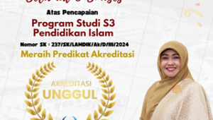 Foto UIN Imam Bonjol Padang Raih Akreditasi Unggul untuk Program Doktor Pendidikan Islam