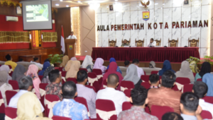 Saat pembukaan Forum OPD di Aula Balaikota Kota Pariaman.