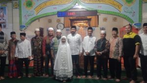 TSR Propinsi Didampingi Wabup Yulian Efi Sambangi Masjid Raya Taratak Bukareh Pakan Salasa