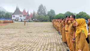 Foto Kepala BKPSDM Afrialdi Ingatkan ASN dan THL Kabupaten Solok Disiplin Dalam Bekerja