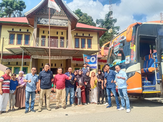 Perantau Suayan, kecamatan Akabiluru, kabupaten Limapuluh Kota Sumatera Barat tiba di kampung halaman, kemaren