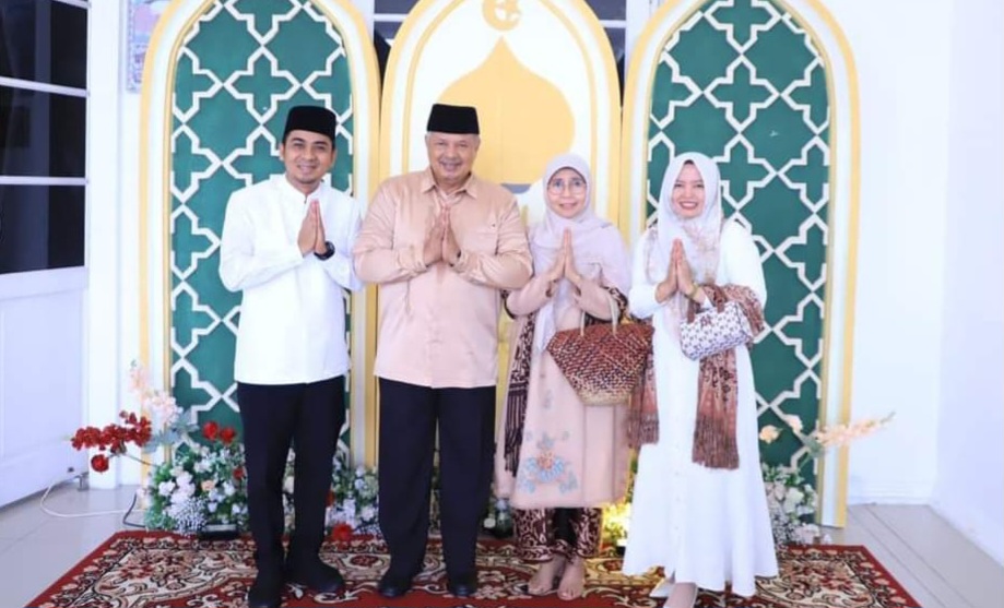 Foto Wako Wawako Solok Hadiri Open House Gubernur Sumbar, Sekda Provinsi dan Fadly Amran