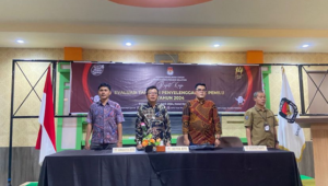 Foto KPU Pesisir Selatan Laksanakan Rapat Kerja Evaluasi Tahapan Penyelenggaraan Pemilu 2024