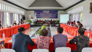 Suasana muscab I Peradi Payakumbuh di hotel Kolivera kelurahan Sicincin Payakumbuh Timur, Kamis 25 April 2024.