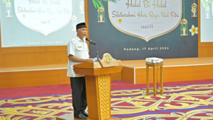 Foto Gubernur Mahyeldi Ajak Seluruh Pihak Tingkatkan Koordinasi Hadapi Potensi Cuaca Ekstrem dan Dampaknya terhadap Inflasi