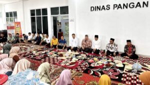 Foto Wako dan Wawako Solok Hadiri Halal Bihalal yang Digelar Dinas Perkim dan Dinas Pangan Kota Solok