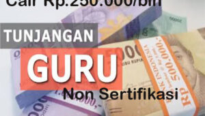 Bonus bagi guru non sertifikasi