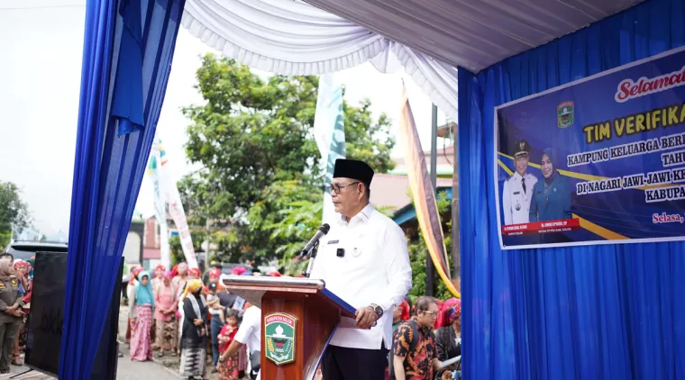 Di Nagari Jawi Jawi, Bupati Epyardi Katakan, Berkat Kerjasama Seluruh Pihak, Tiga Tahun Terakhir Kabupaten Solok Bangkit