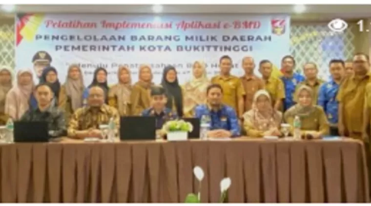 Peserta Pelatihan Impelementasi Aplikasi Sistem Barang Milik Daerah (e-BMD)