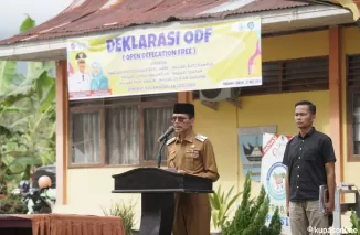 Bupati Safaruddin, Faktor Lingkungan Salah Satu Indikator Kesehatan